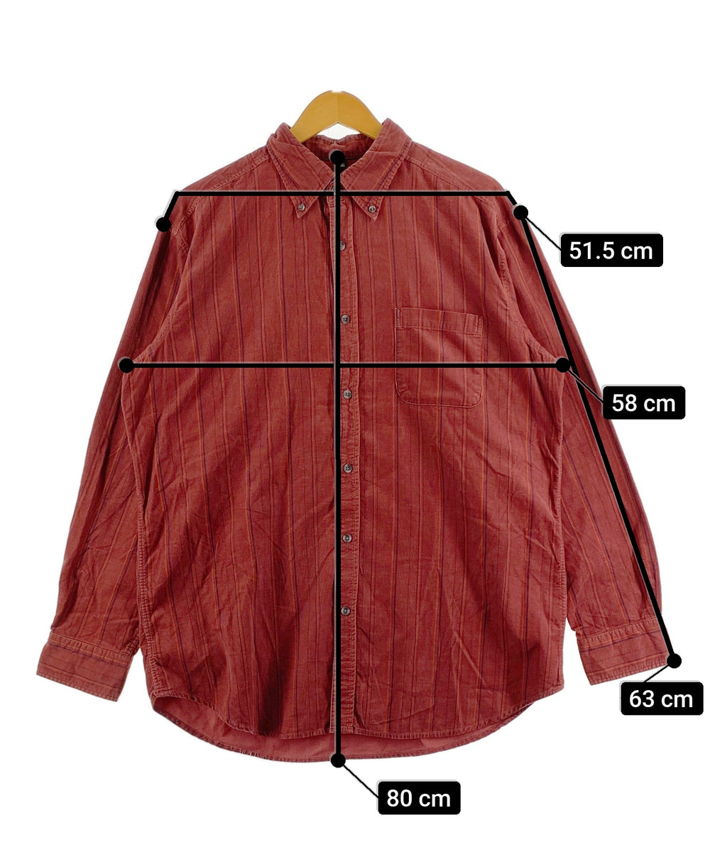 CANDAコーデュロイシャツ