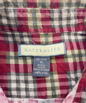 NATURALIFEコーデュロイシャツ