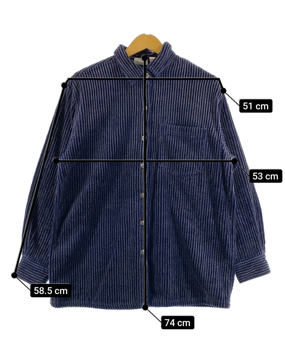 CROSSROADSコーデュロイシャツ