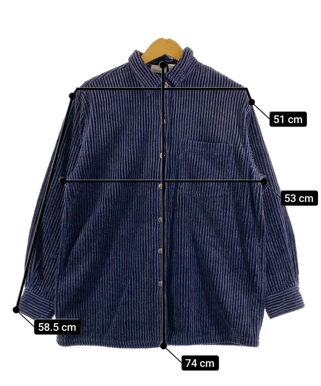 CROSSROADSコーデュロイシャツ