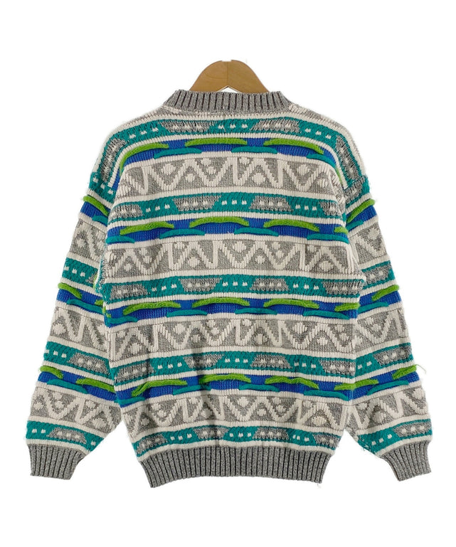 GROUND CONTROL総柄ニット