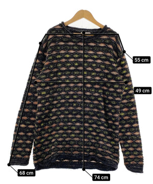 ITALIAN ENJOY総柄ニット