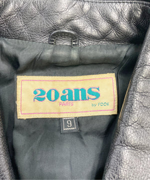 20 ansレザージャケット