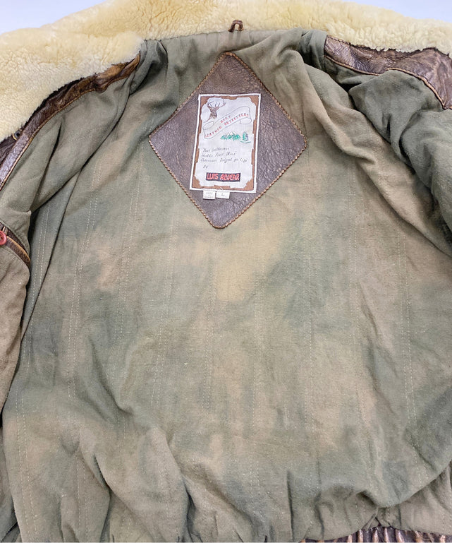 LUIS ALVEARレザージャケット