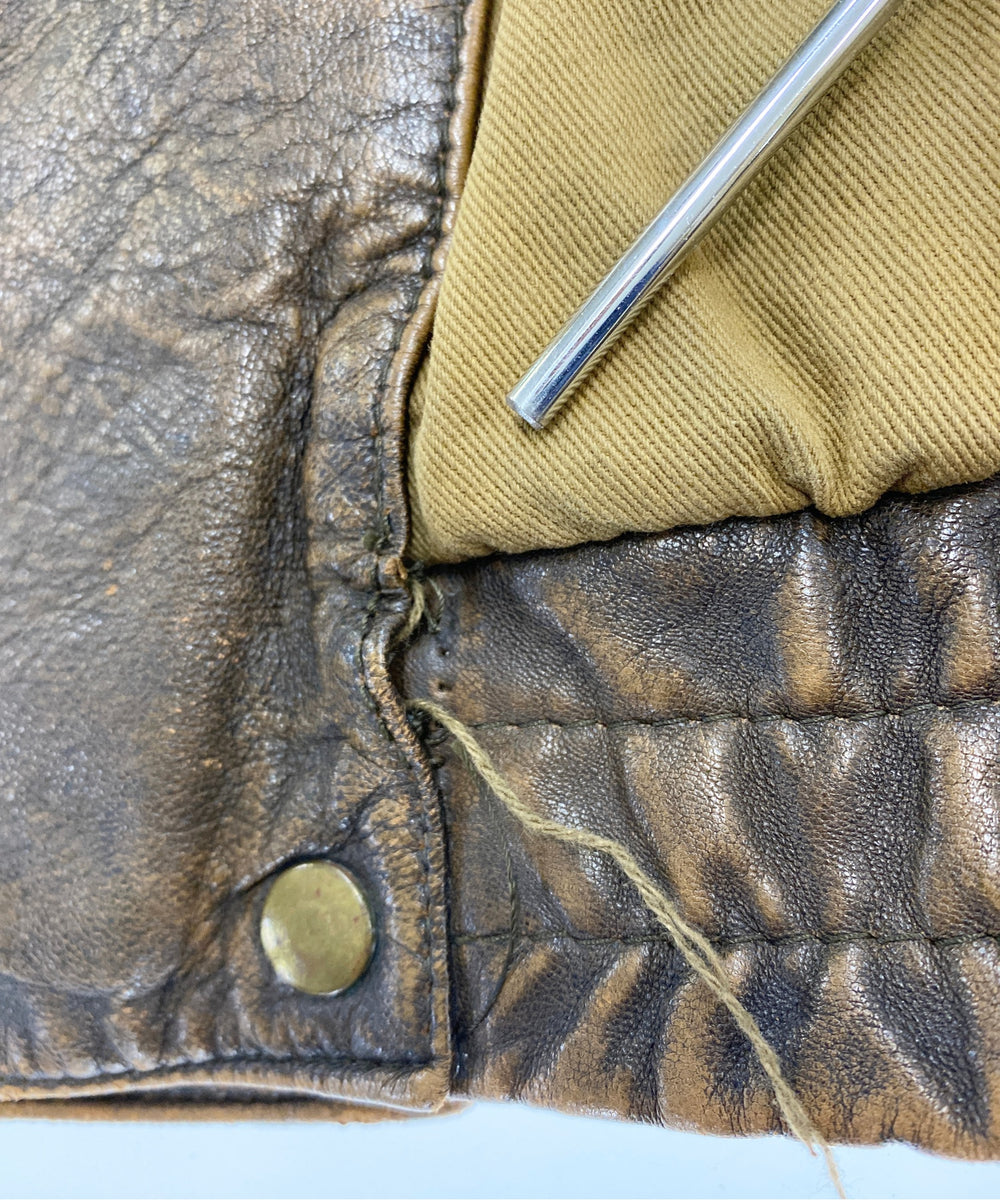 LUIS ALVEARレザージャケット