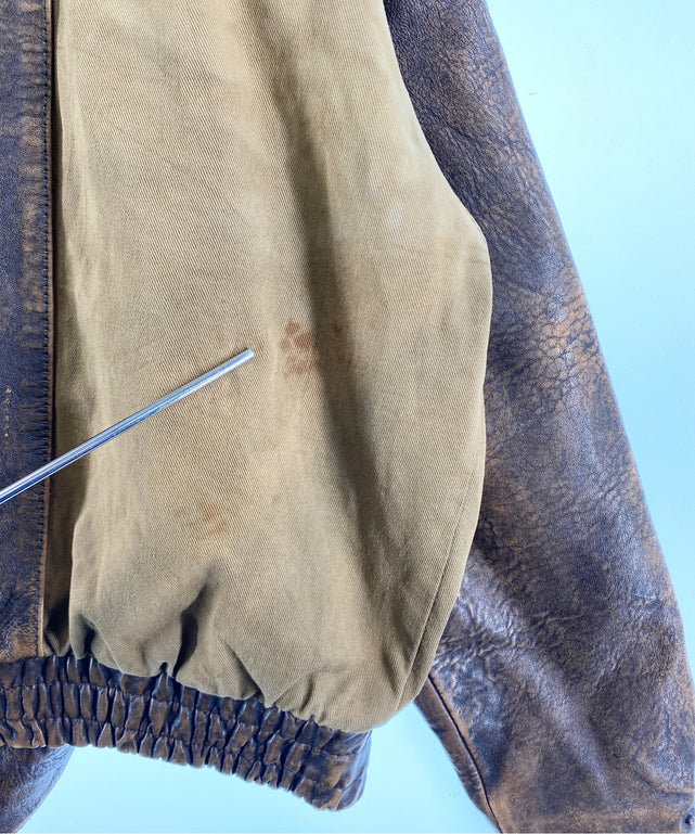 LUIS ALVEARレザージャケット