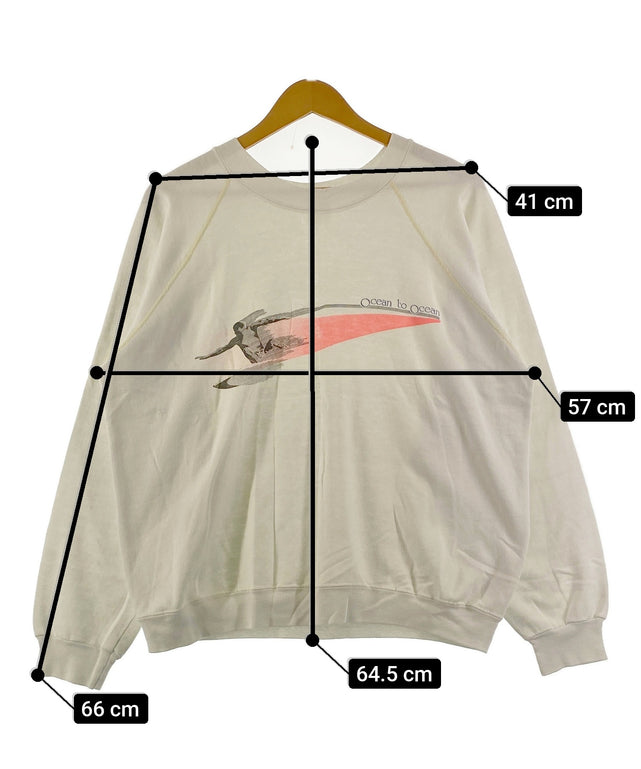 ラグランスウェット