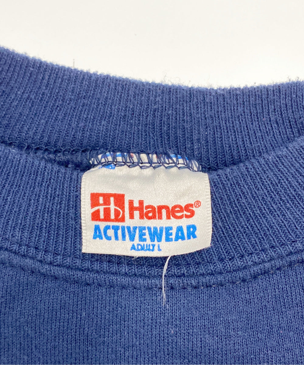 Hanesラグランスウェット