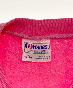 Hanesラグランスウェット