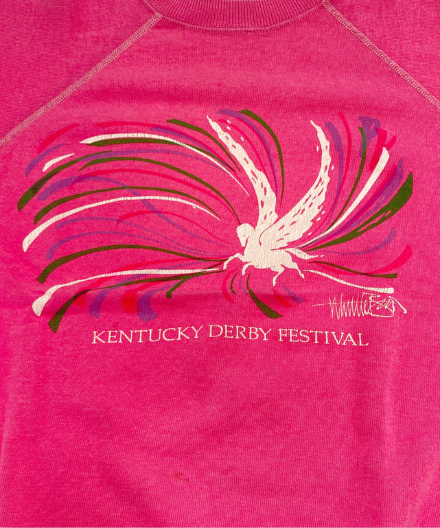 Hanesラグランスウェット