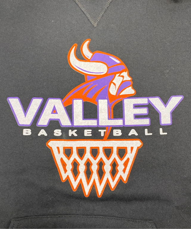 VALLEY BASKETBALLチームロゴスウェット