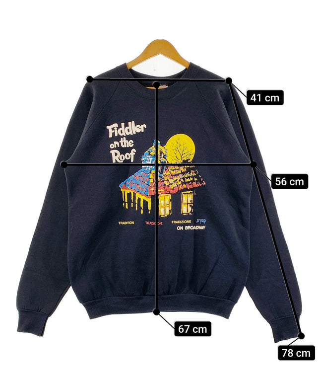 FRUIT OF THE LOOMプリントスウェット