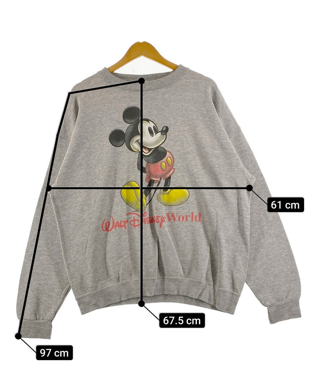 ミッキーキャラクタースウェット