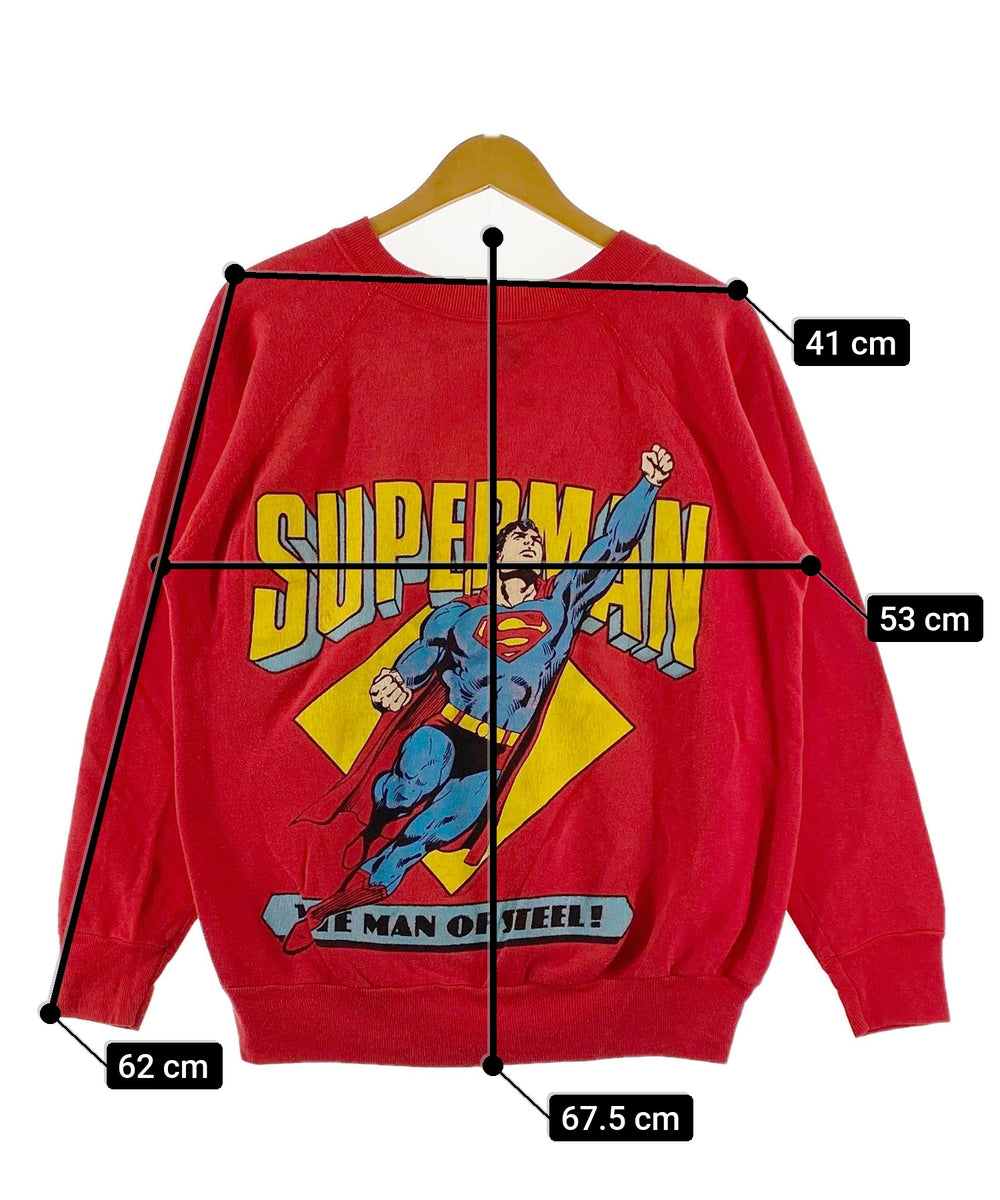 スーパーマンキャラクタースウェット