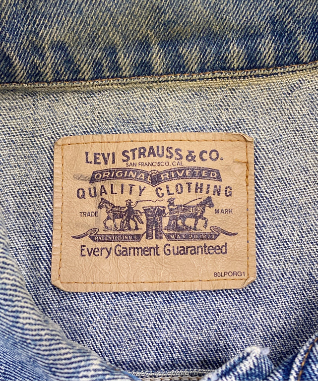 Levi'sブランドデニムジャケット