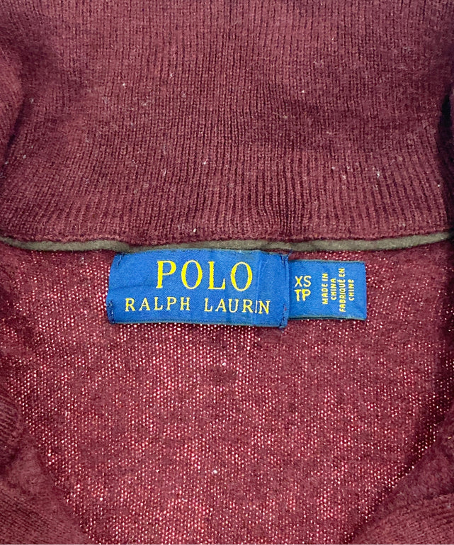Ralph LaurenブランドハーフZIPニット