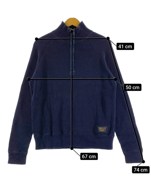 Ralph LaurenブランドハーフZIPニット