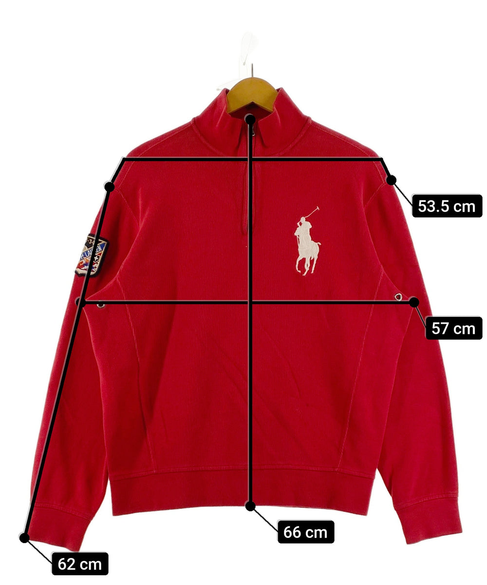 Ralph LaurenブランドハーフZIPニット