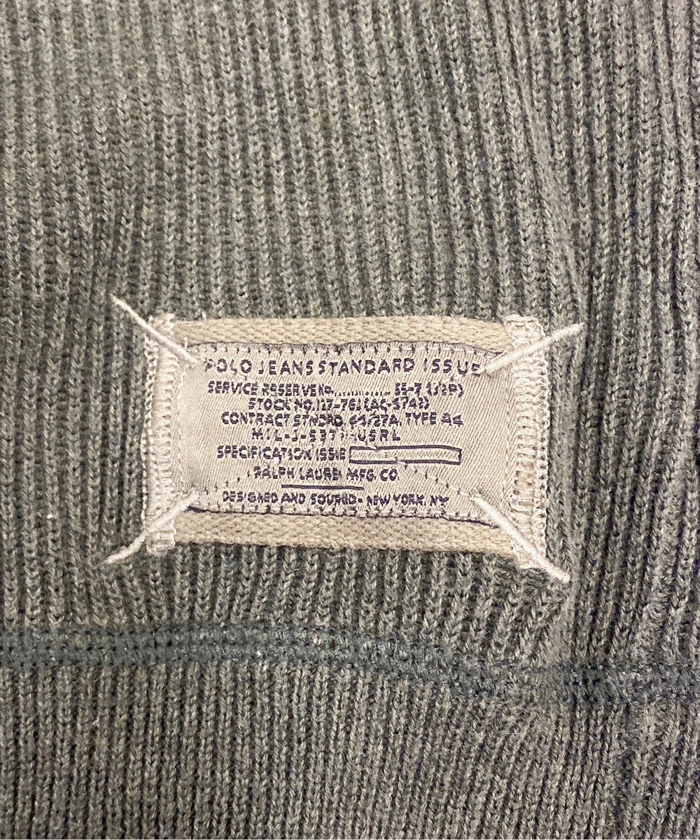 Ralph LaurenブランドハーフZIPニット