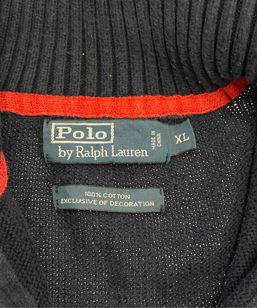Ralph LaurenブランドハーフZIPニット