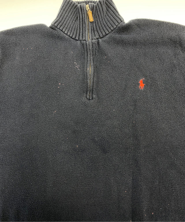 Ralph LaurenブランドハーフZIPニット