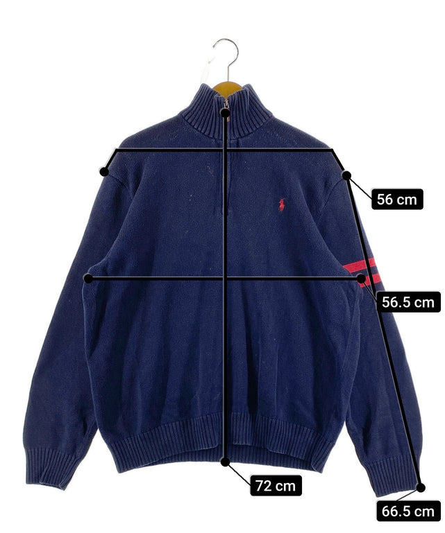 Ralph LaurenブランドハーフZIPニット