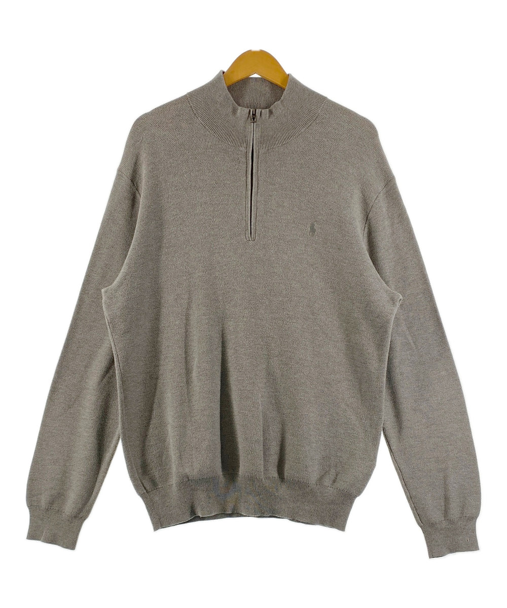 Ralph LaurenブランドハーフZIPニット