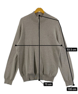 Ralph LaurenブランドハーフZIPニット
