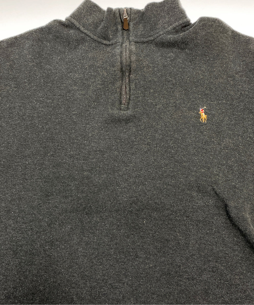 Ralph LaurenブランドハーフZIPニット