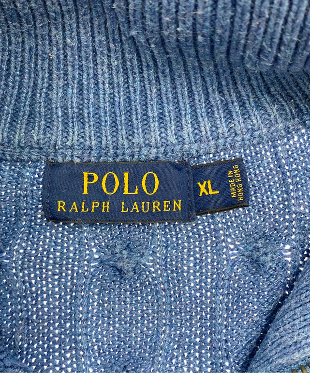 Ralph LaurenブランドハーフZIPニット