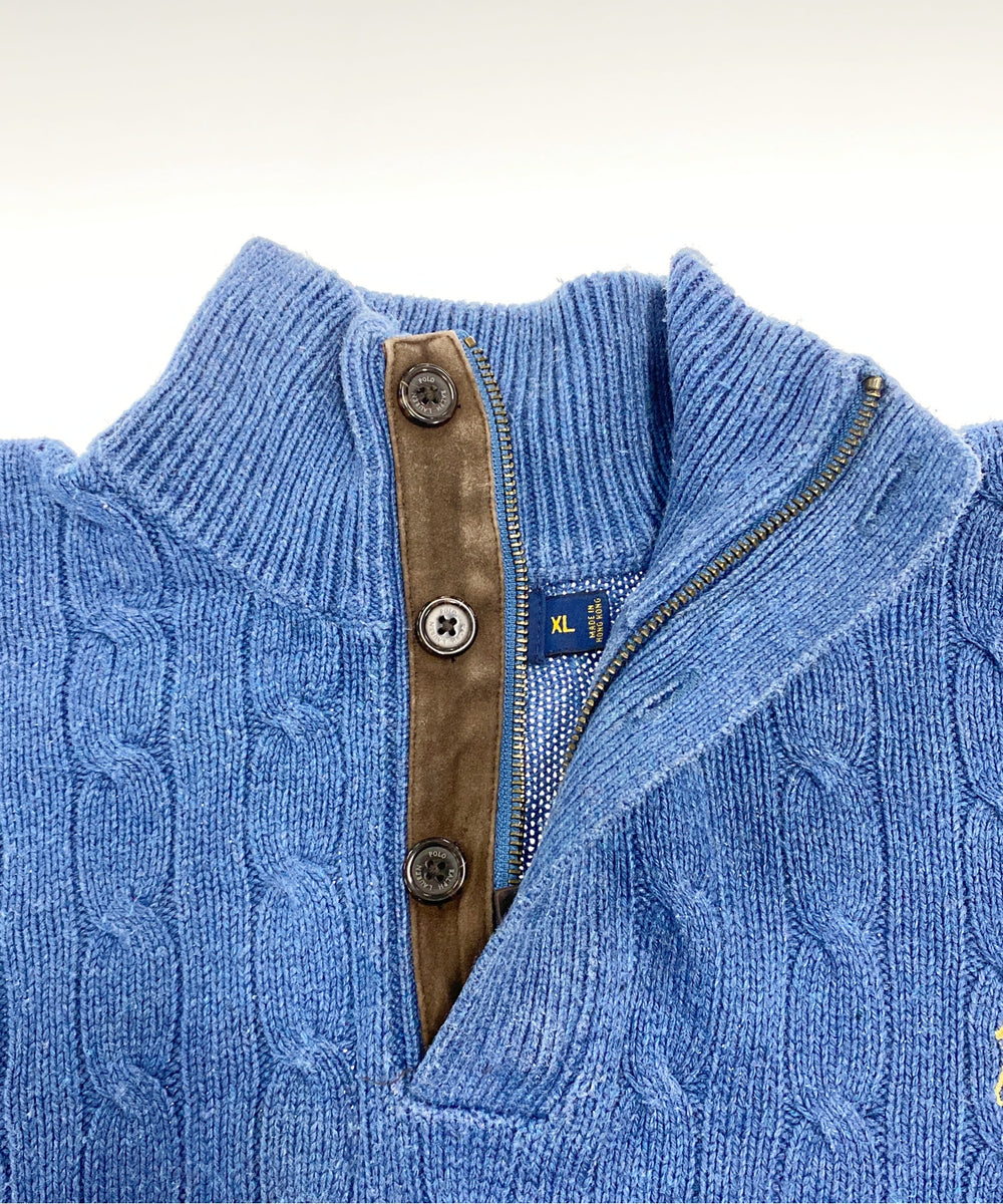 Ralph LaurenブランドハーフZIPニット