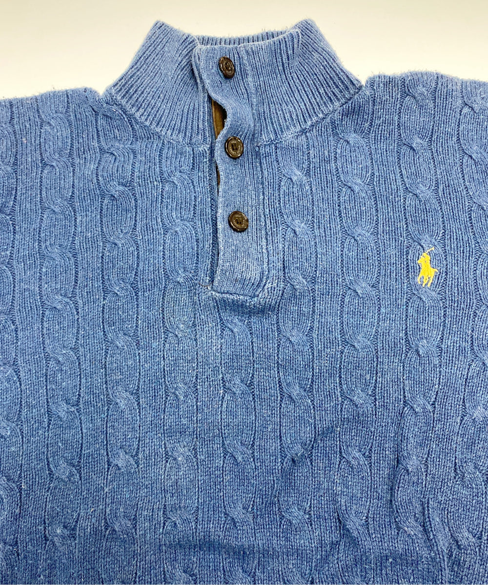 Ralph LaurenブランドハーフZIPニット