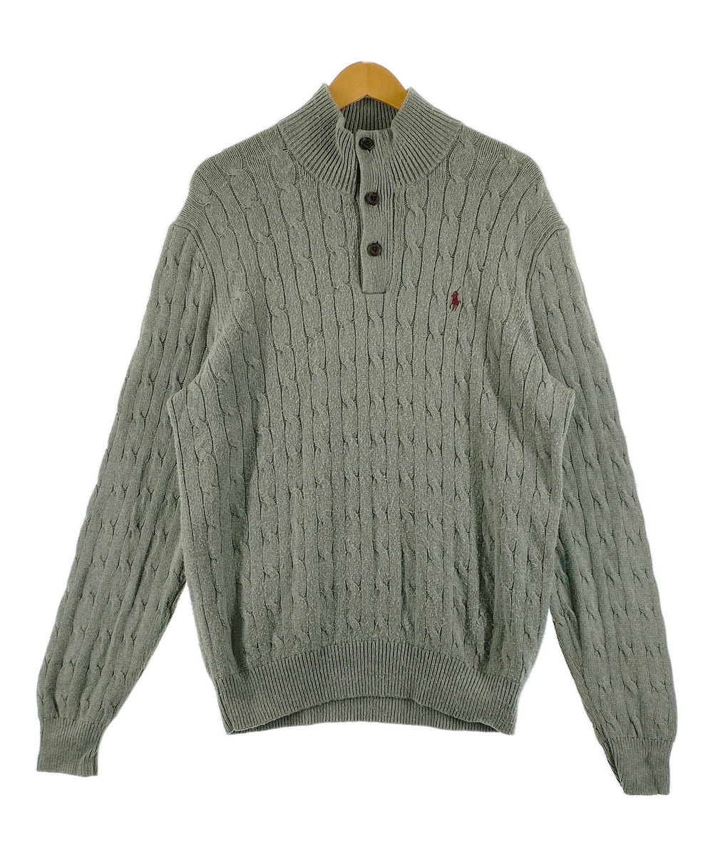 Ralph LaurenブランドハーフZIPニット