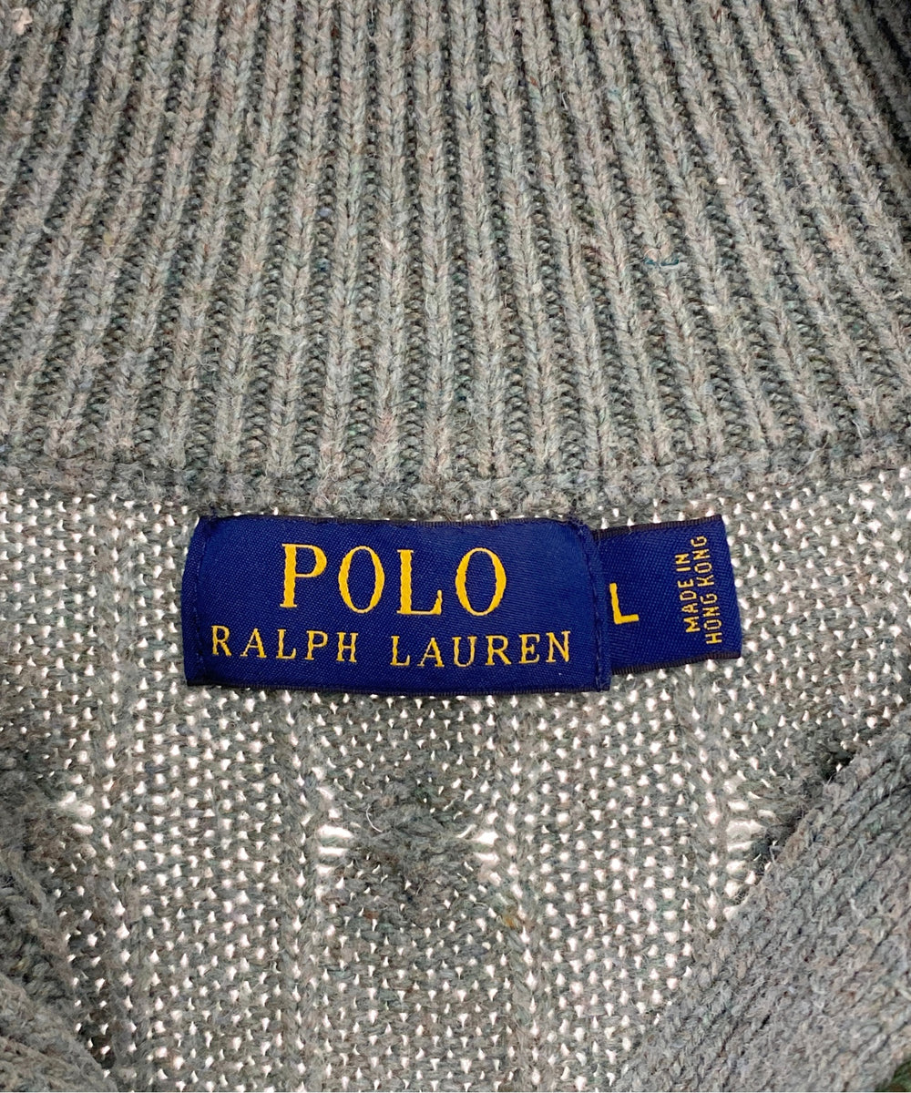 Ralph LaurenブランドハーフZIPニット