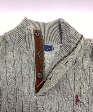 Ralph LaurenブランドハーフZIPニット