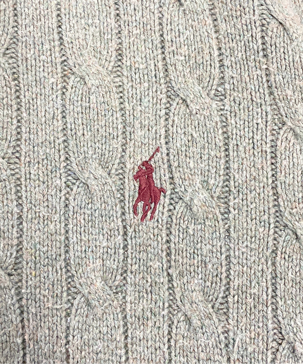 Ralph LaurenブランドハーフZIPニット
