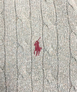 Ralph LaurenブランドハーフZIPニット