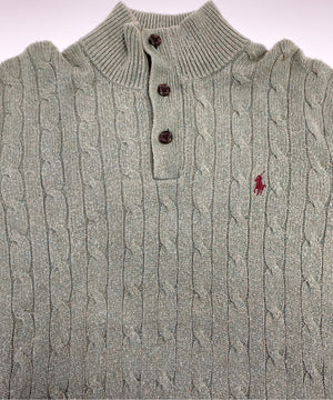 Ralph LaurenブランドハーフZIPニット