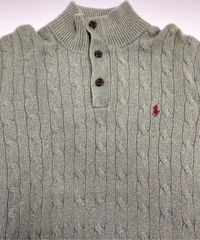 Ralph LaurenブランドハーフZIPニット