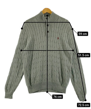 Ralph LaurenブランドハーフZIPニット