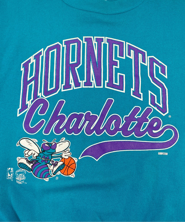 HORNETS Charlotteチームロゴスウェット