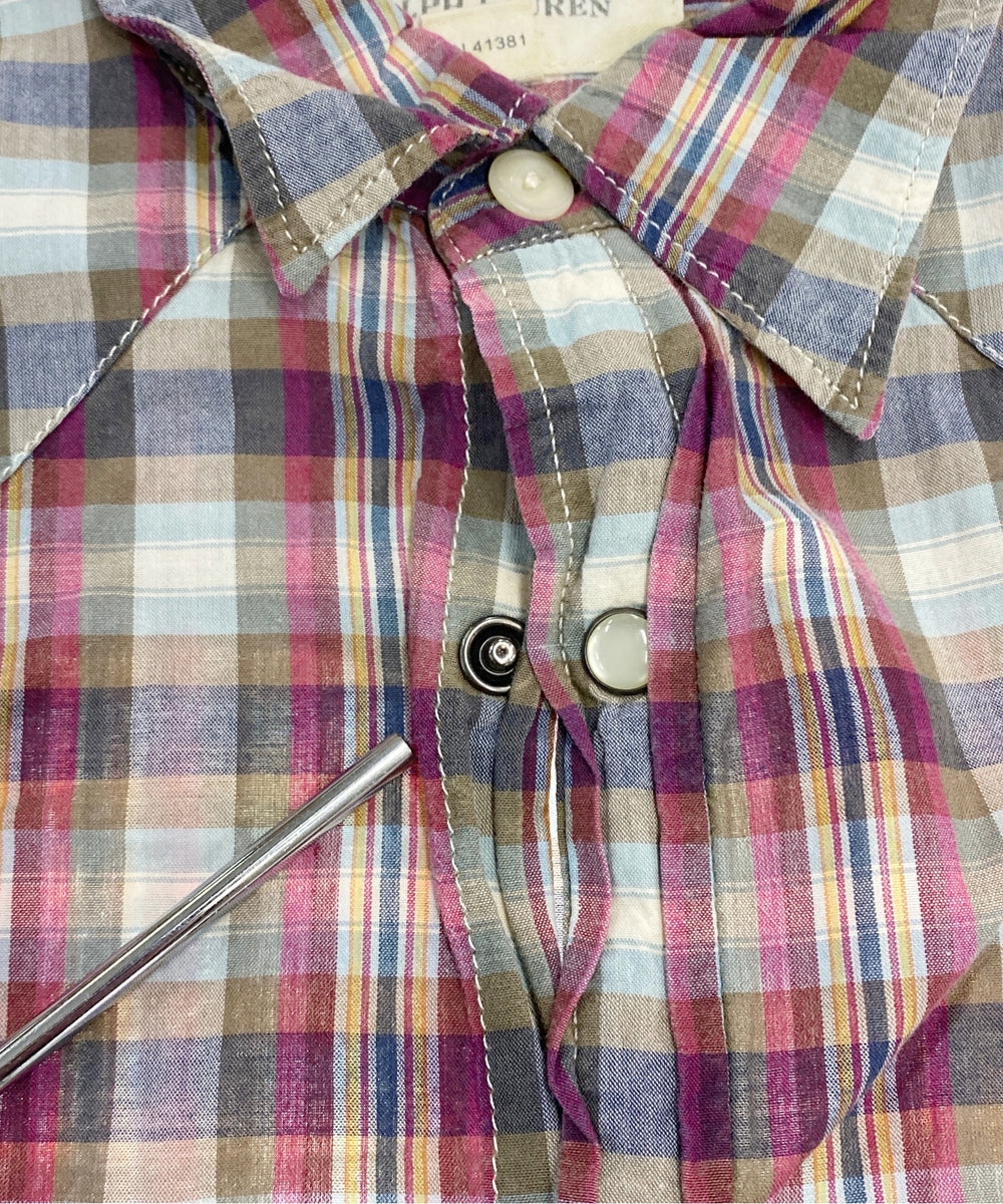 Ralph Laurenチェックブランドシャツ