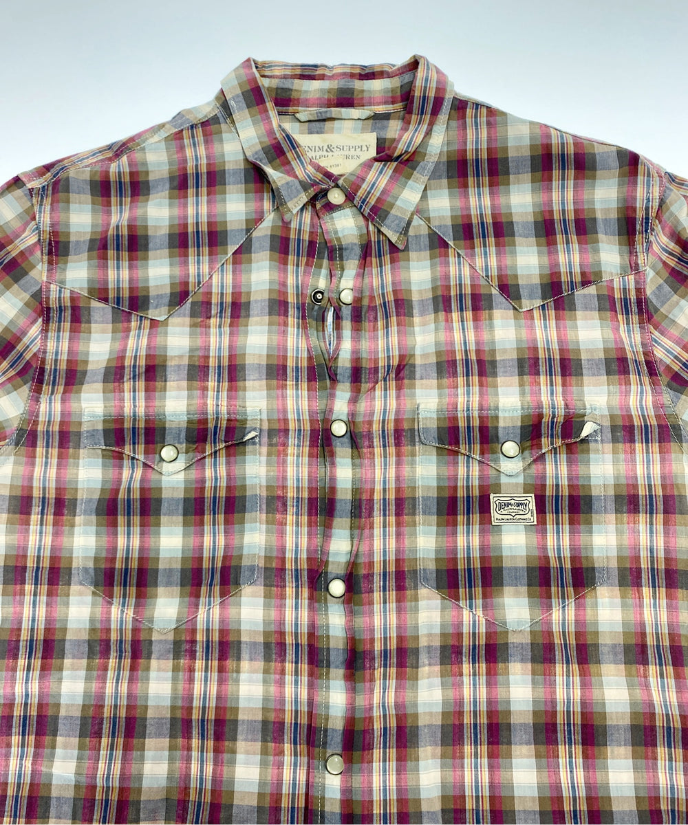 Ralph Laurenチェックブランドシャツ