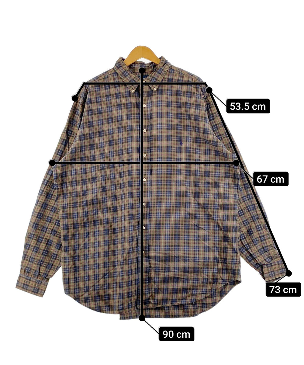 Ralph Laurenチェックブランドシャツ