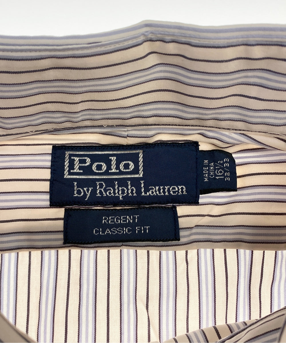 Ralph Laurenストライプブランドシャツ