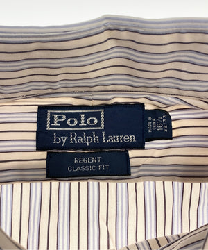Ralph Laurenストライプブランドシャツ
