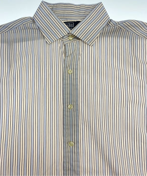 Ralph Laurenストライプブランドシャツ