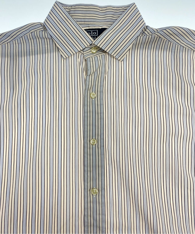 Ralph Laurenストライプブランドシャツ