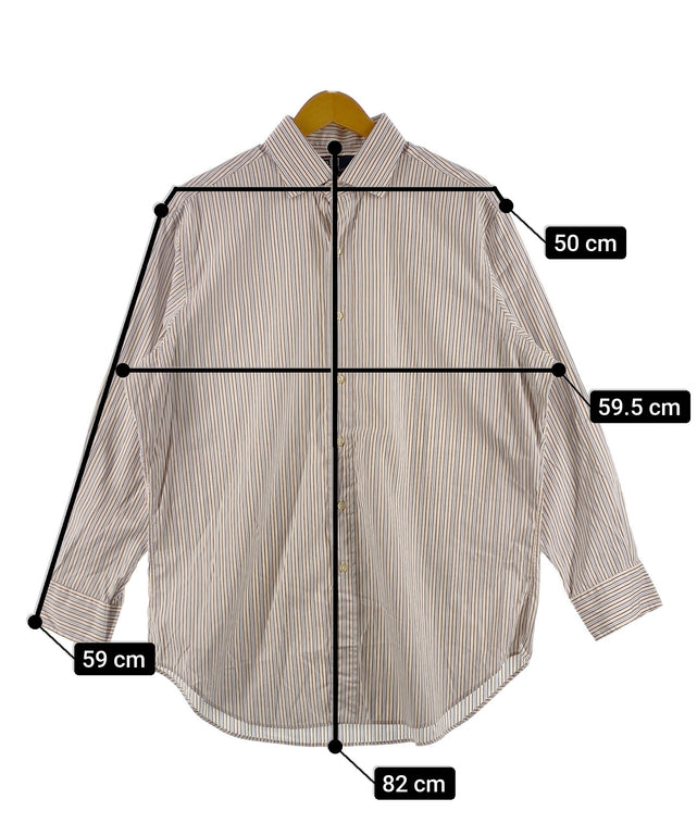 Ralph Laurenストライプブランドシャツ