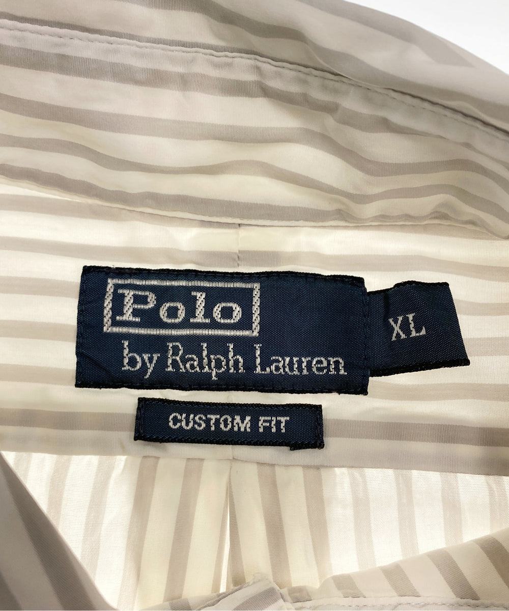 Ralph Laurenストライプブランドシャツ